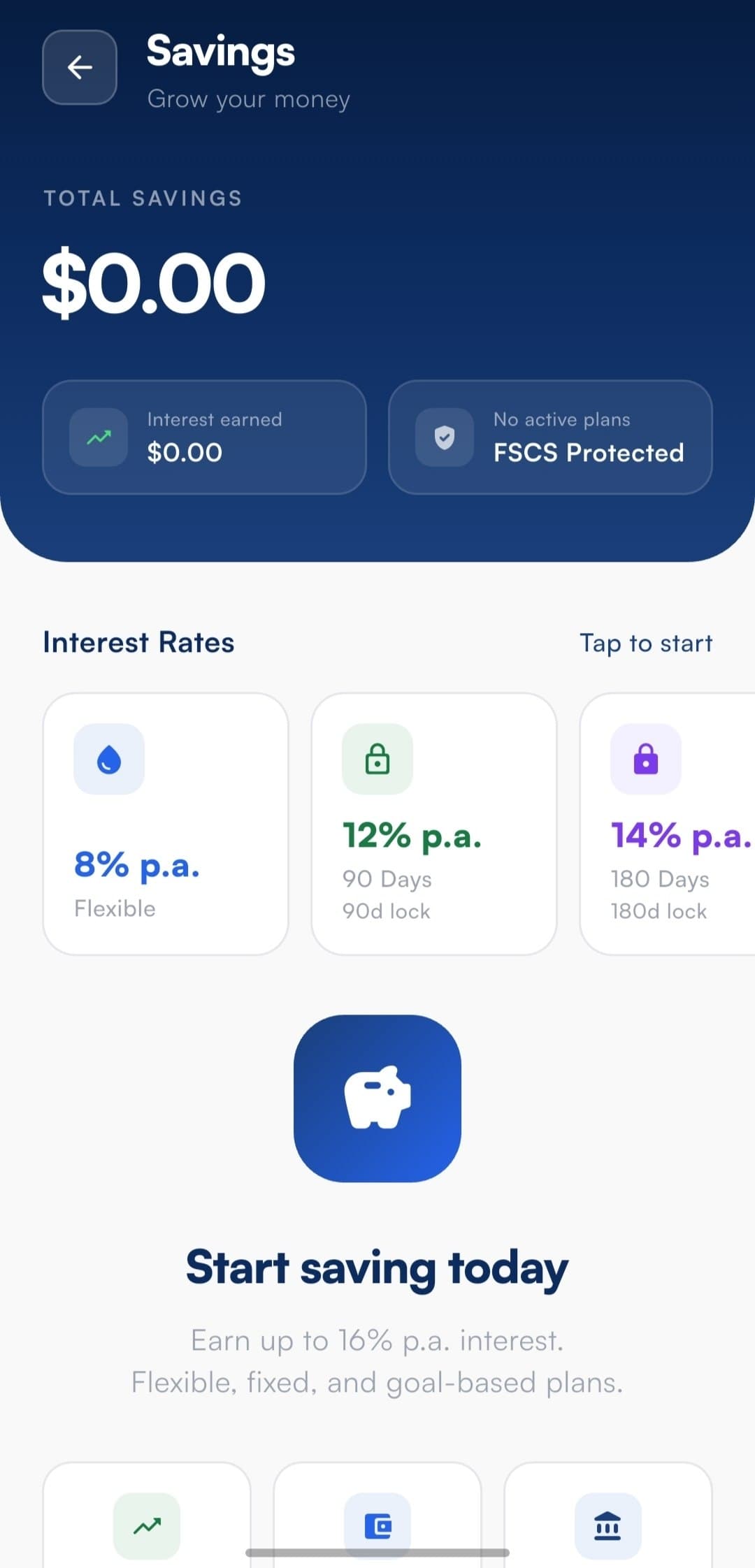 PPAY savings screen